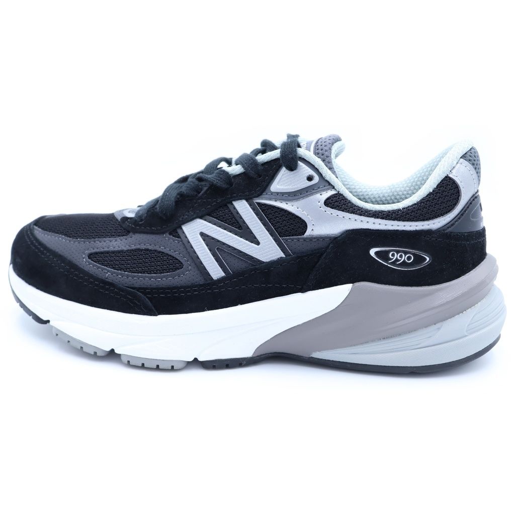 New Balance (ニューバランス) 990V6 ローカットスニーカー シューズ レディース ブラック/ホワイト W990BK6