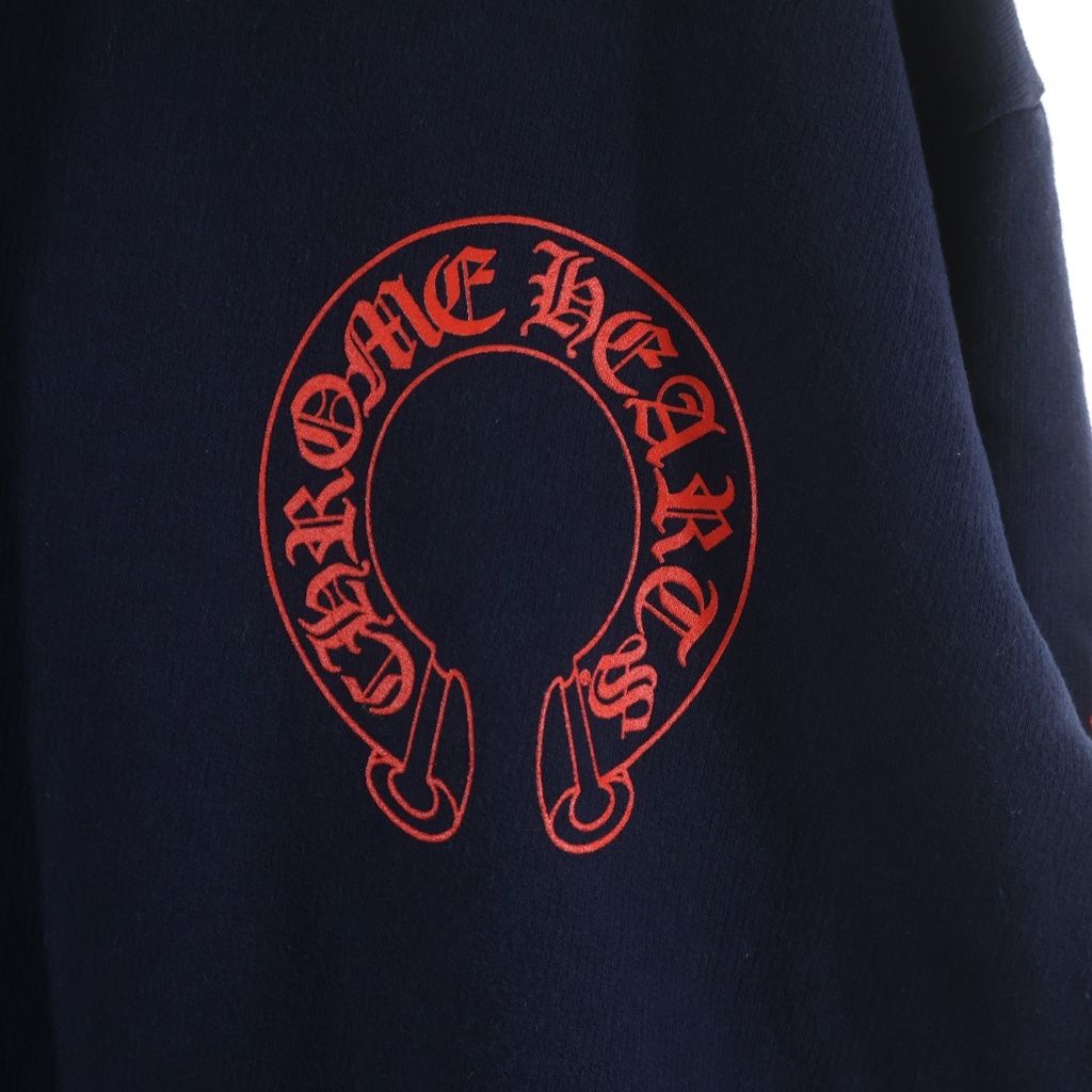 CHROME HEARTS (クロムハーツ) SWTSHRT PLVR プルオーバーパーカー 袖