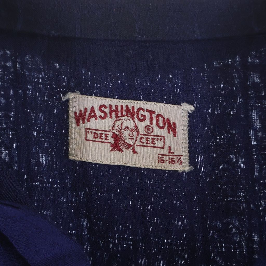 VINTAGE (ヴィンテージ) 60s WASHINGTON DEE CEE 袋襟 開襟 ダブル