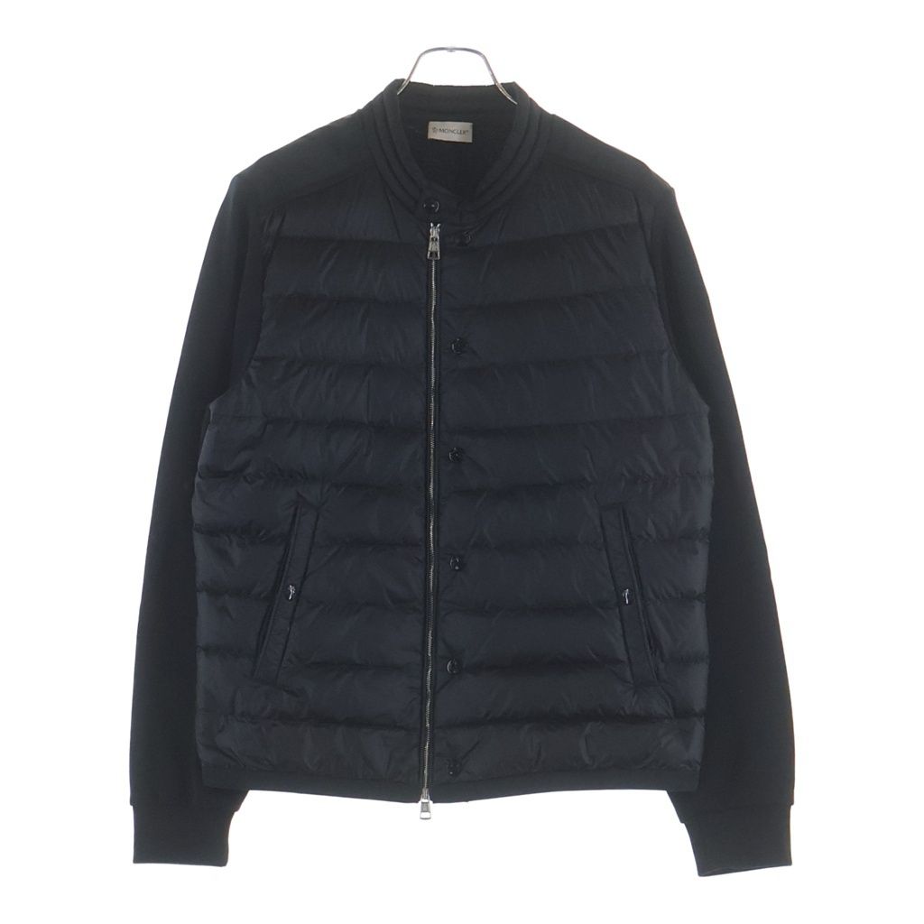 MONCLER (モンクレール) アーム切り替え ダウンジャケット ブラック E10918423900 80985