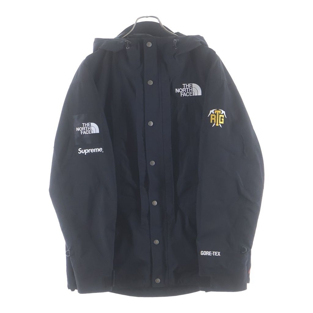 SUPREME (シュプリーム) ×THE NORTH FACE 20SS RTG JACKET ロゴ刺繍 ナイロンジャケット ゴアテックス ブラック NP61903I