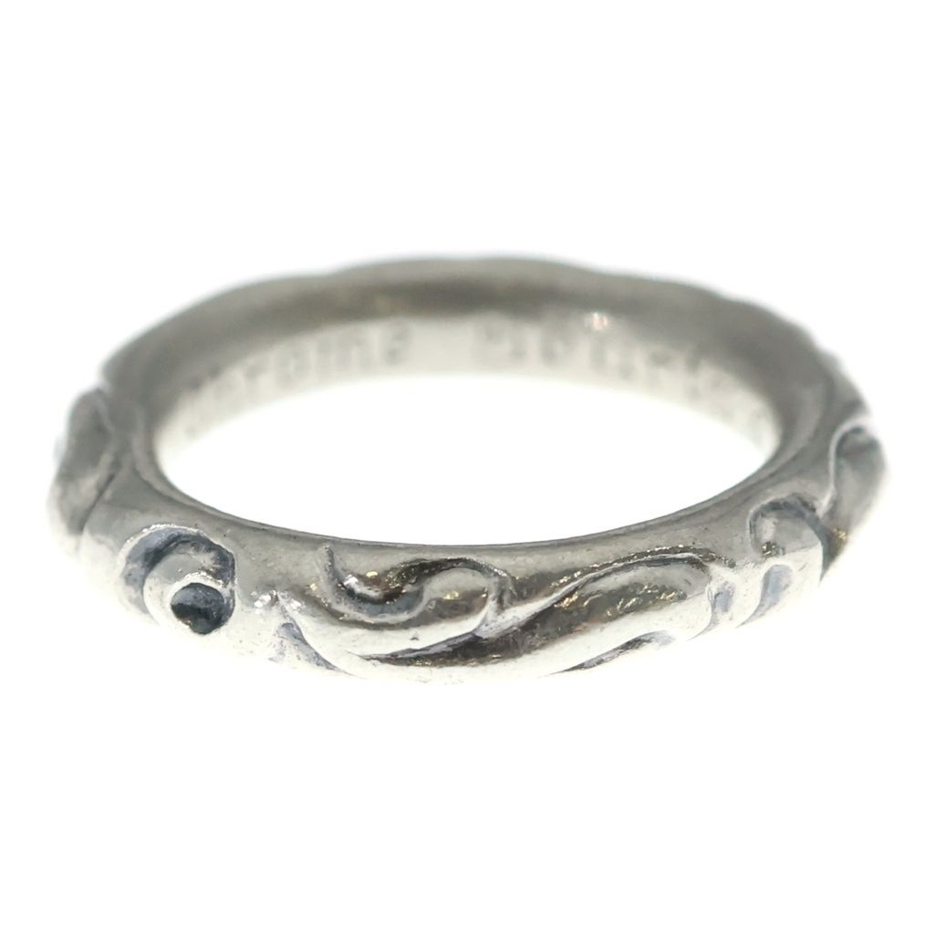 CHROME HEARTS (クロムハーツ) SCRL BAND スクロールバンド リング シルバー BCA351