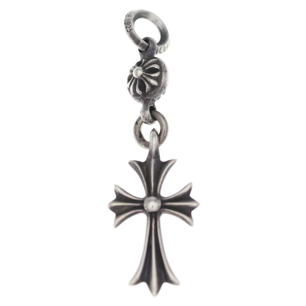 CHROME HEARTS (クロムハーツ) 1B TNY CH CRS 1ボール タイニー CHクロス チャーム ペンダントトップ シルバー BCA197