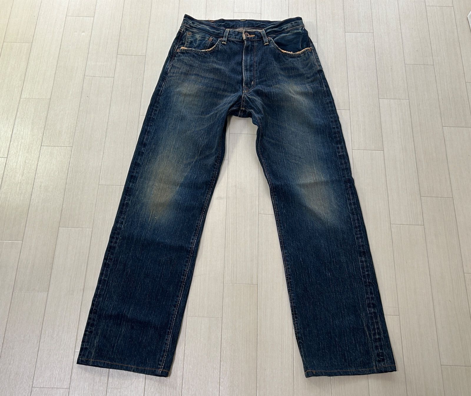 EDWIN エドウィン 505Z Lot1505 W31 L34 セルビッチ 赤耳 日本製【古着】M5012IKE【匿名配送】