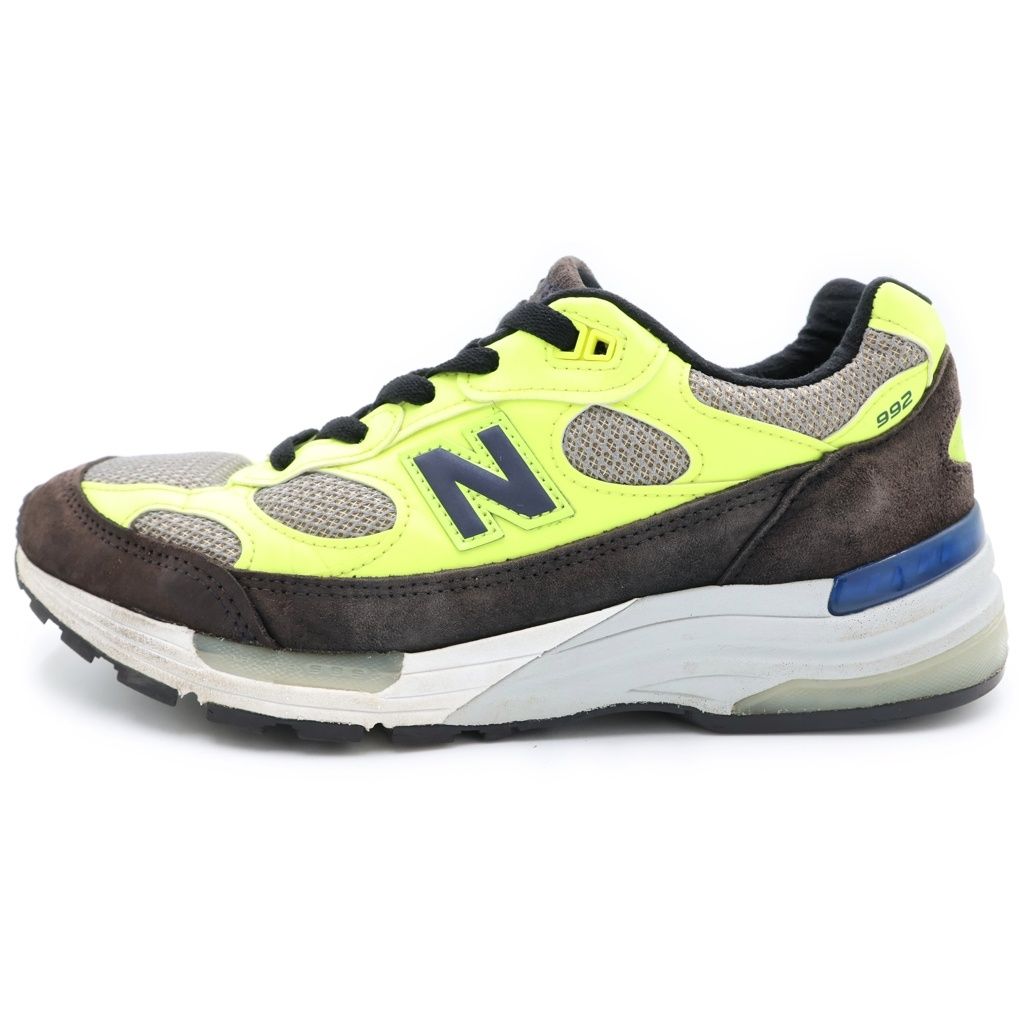 New Balance (ニューバランス) M992AF 992 NEON YELLOW/BLACK ネオンイエロー ブラック ローカットスニーカー イエロー US9.5/27.5cm