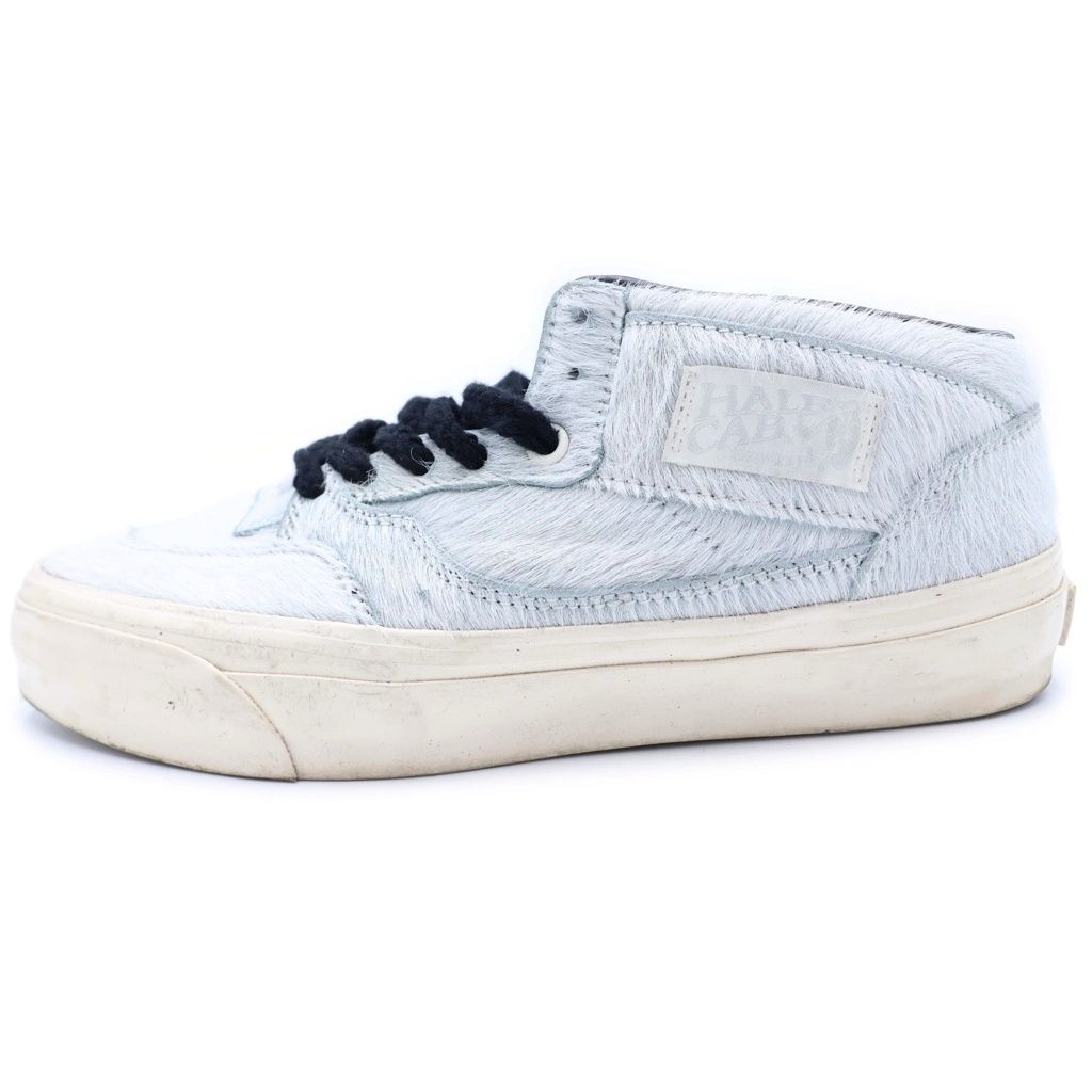 VANS (ヴァンズ) Lx Half Cab 33 ×Life is Unfair Half Cab Pony Hair ライフ イズ アンフェア ハーフキャブ ポニーヘア ローカットスニーカー グレー US7.5/25.5cm VN000EJGKIG