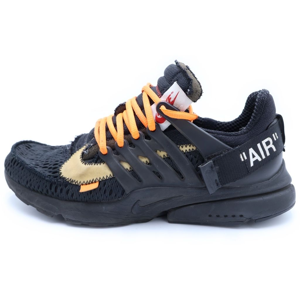 NIKE (ナイキ) ×OFF-WHITE AIR PRESTO AA3830-002 オフホワイト エアプレスト ローカットスニーカー ブラック US9/27.0cm