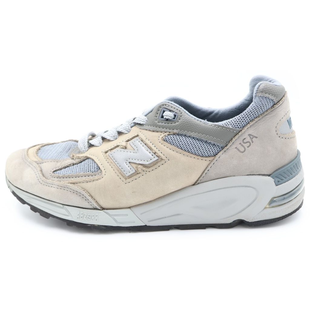 New Balance (ニューバランス) M990WT2 ×WTAPS ダブルタップス スウェード ローカットスニーカー グレー US8/26cm