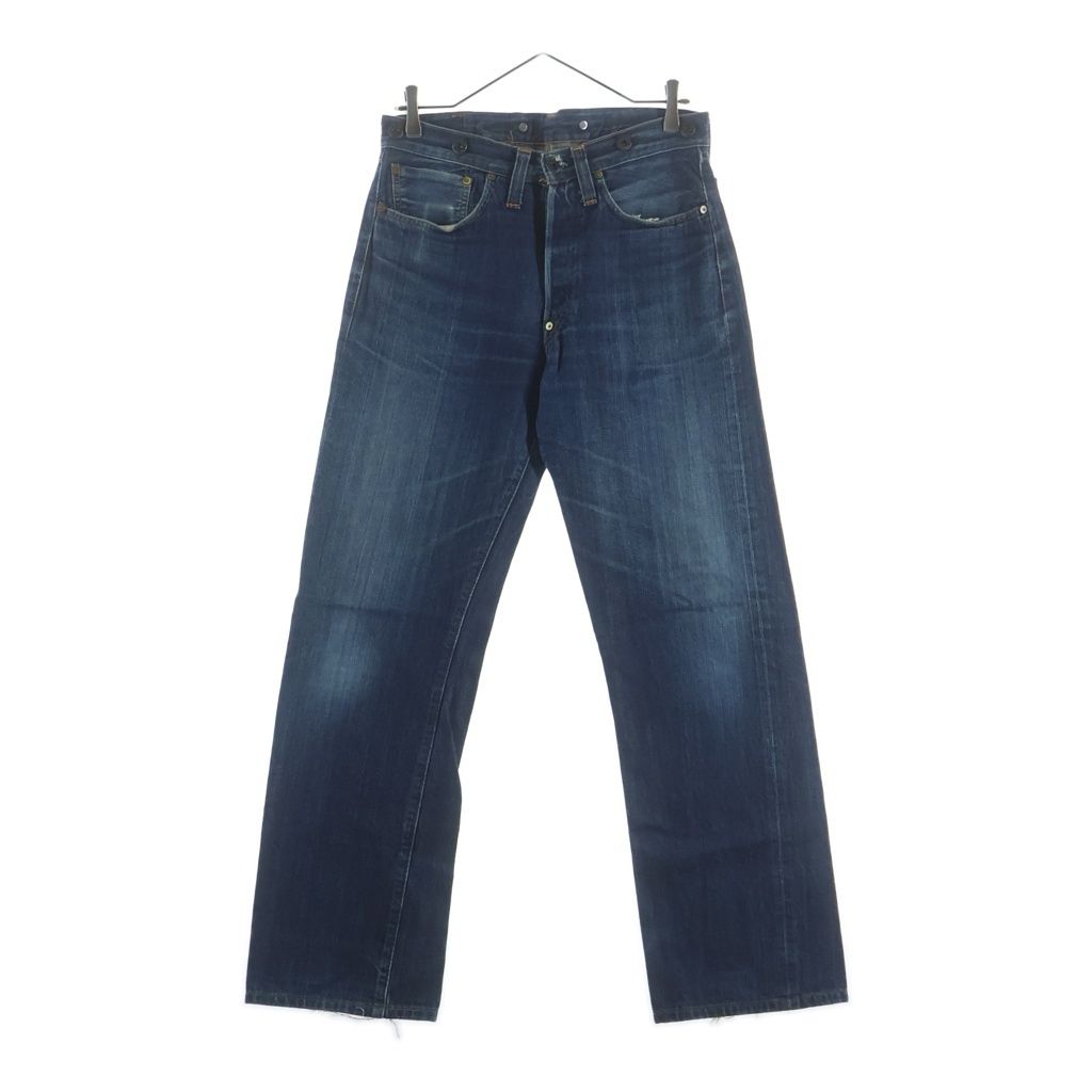 Levi's (リーバイス) 90s 201 1920年モデル 復刻 ボタン裏555 シンチバック ボタンフライ デニムパンツ ジーンズ インディゴ 20201 0020