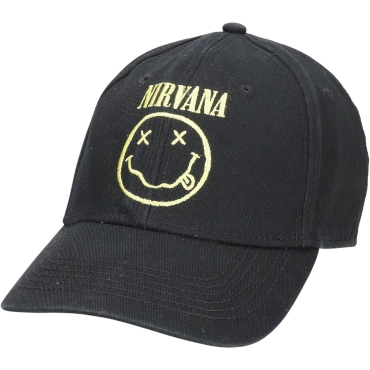 古着 NIRVANA ニルヴァ―ナ ベースボールキャップ 6パネルキャップ フリーサイズ相当/gaa006807 4,149円