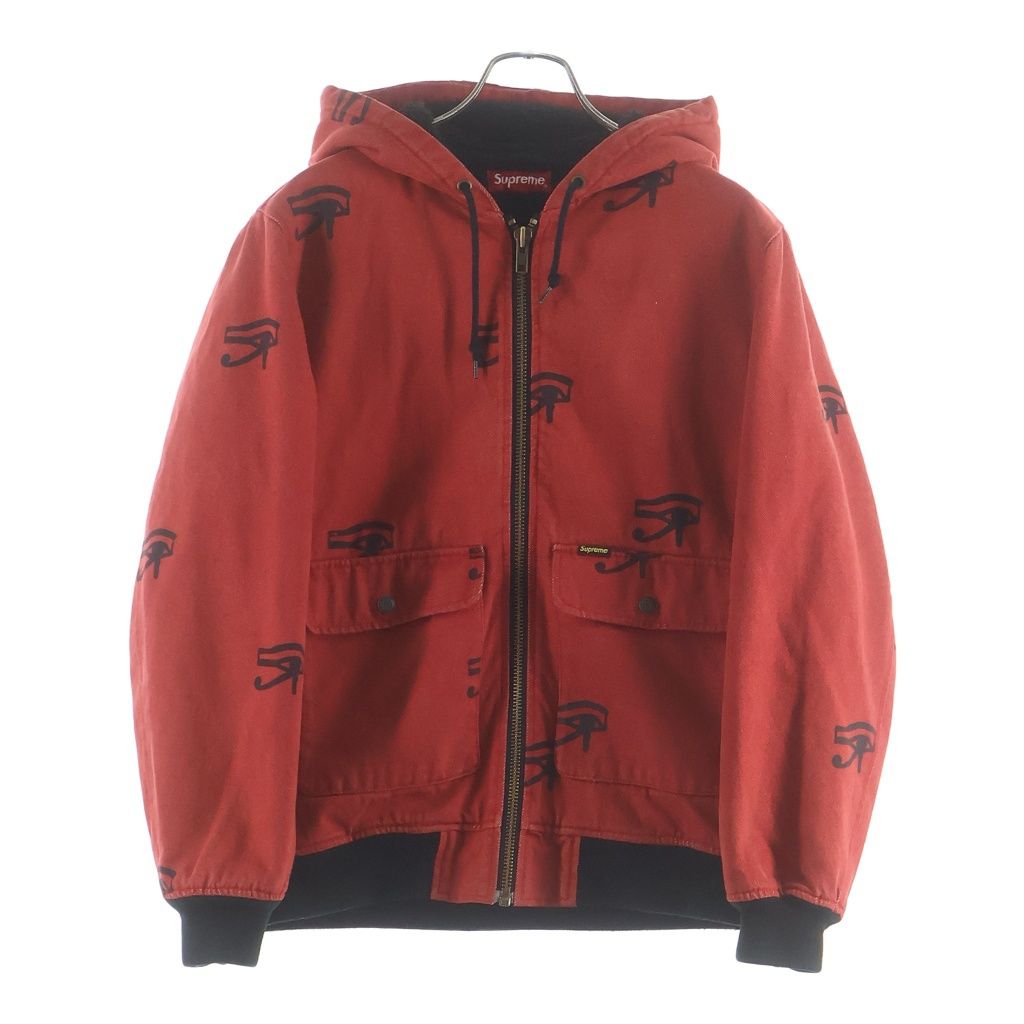 SUPREME (シュプリーム) 13AW Eye of Horus Denim Jacket ホルス ボア デニムジャケット レッド