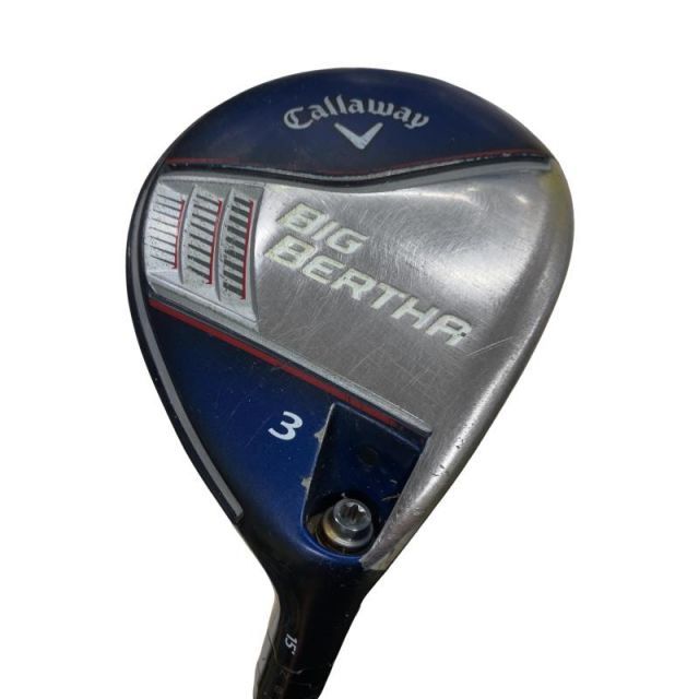 【中古】 キャロウェイ BIG BERTHA(2014) 3W フェアウェイウッド FW BIG BERTHA(2014) (フレックスS) メンズ 男性用 右利き 右用 Cランク ゴルフクラブ