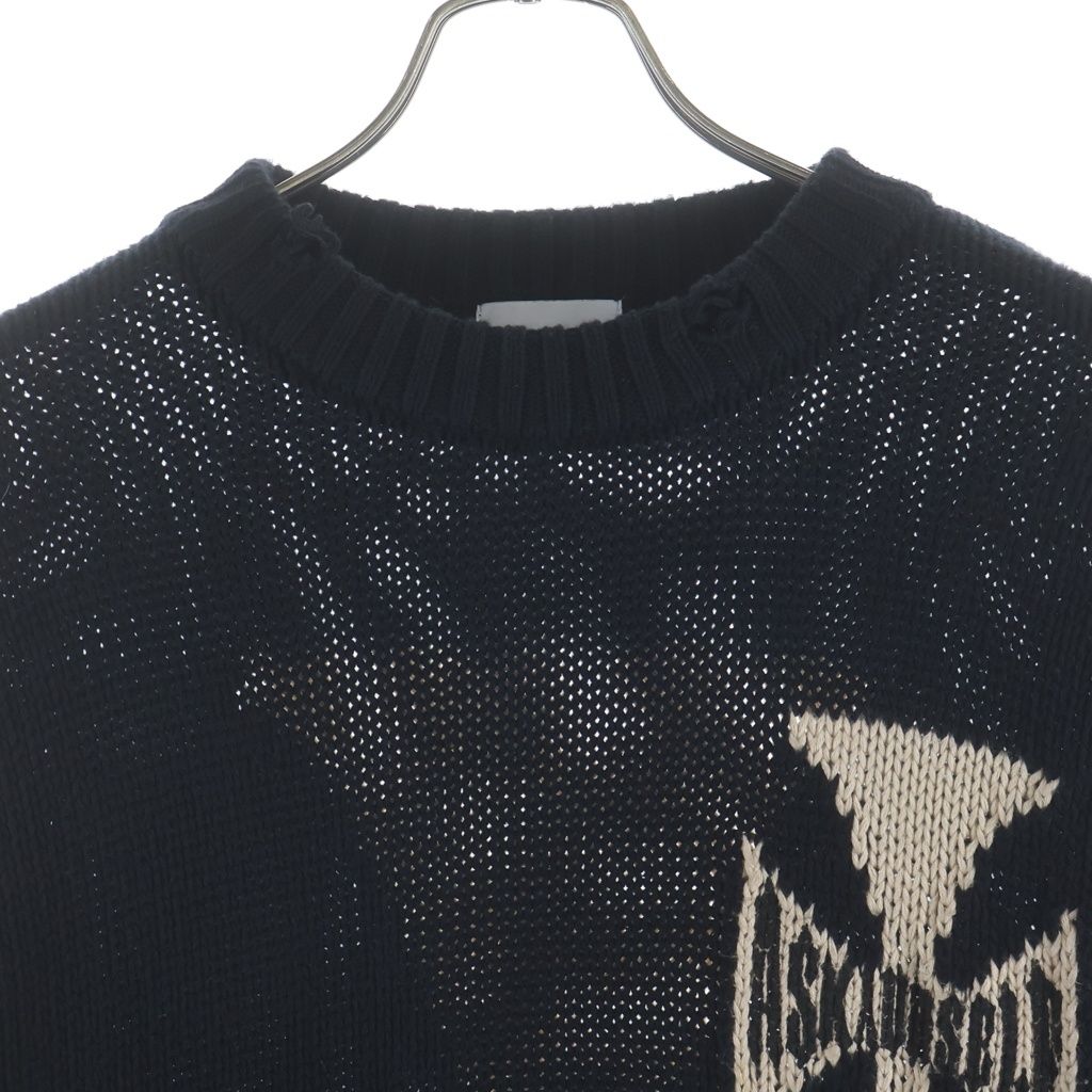 ASKYURSELF (アスクユアセルフ) RIDER CROSS KNIT ライダークロス