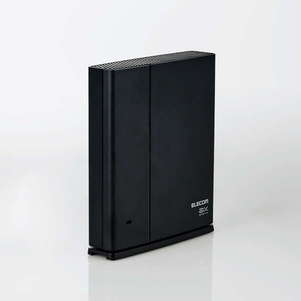 【新品開封品】ELECOM WSC-X1800GS2-B 無線LAN中継器 Wi-Fi 6対応 ブラック エレコム