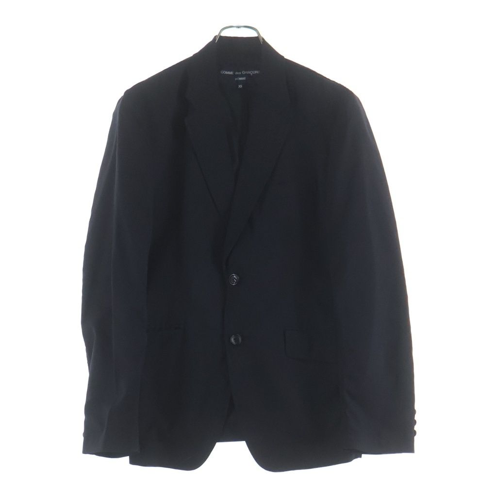 COMME des GARCONS HOMME (コムデギャルソンオム) 16SS AD2015 2B ウール シングルテーラードジャケット ブラック HQ-J003
