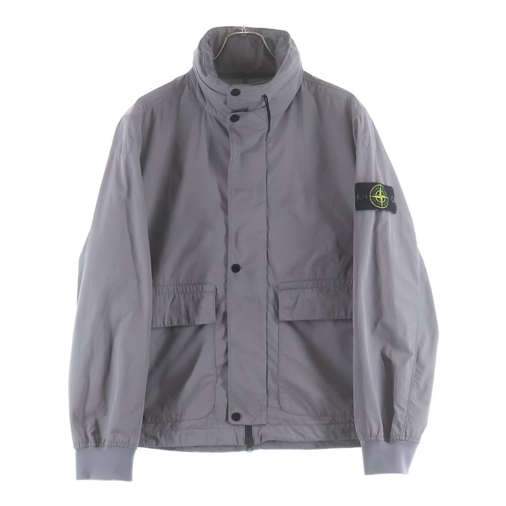 STONE ISLAND (ストーンアイランド) MICRO TWILL JACKET マイクロツイルジャケット ブルゾン グレー 801541626