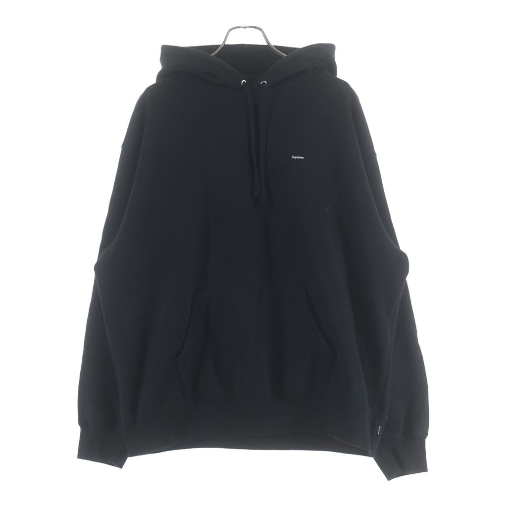SUPREME (シュプリーム) 25AW Small Box Hooded Sweatshirt スモールボックスロゴフーディースウェットシャツ プルオーバーパーカー ブラック