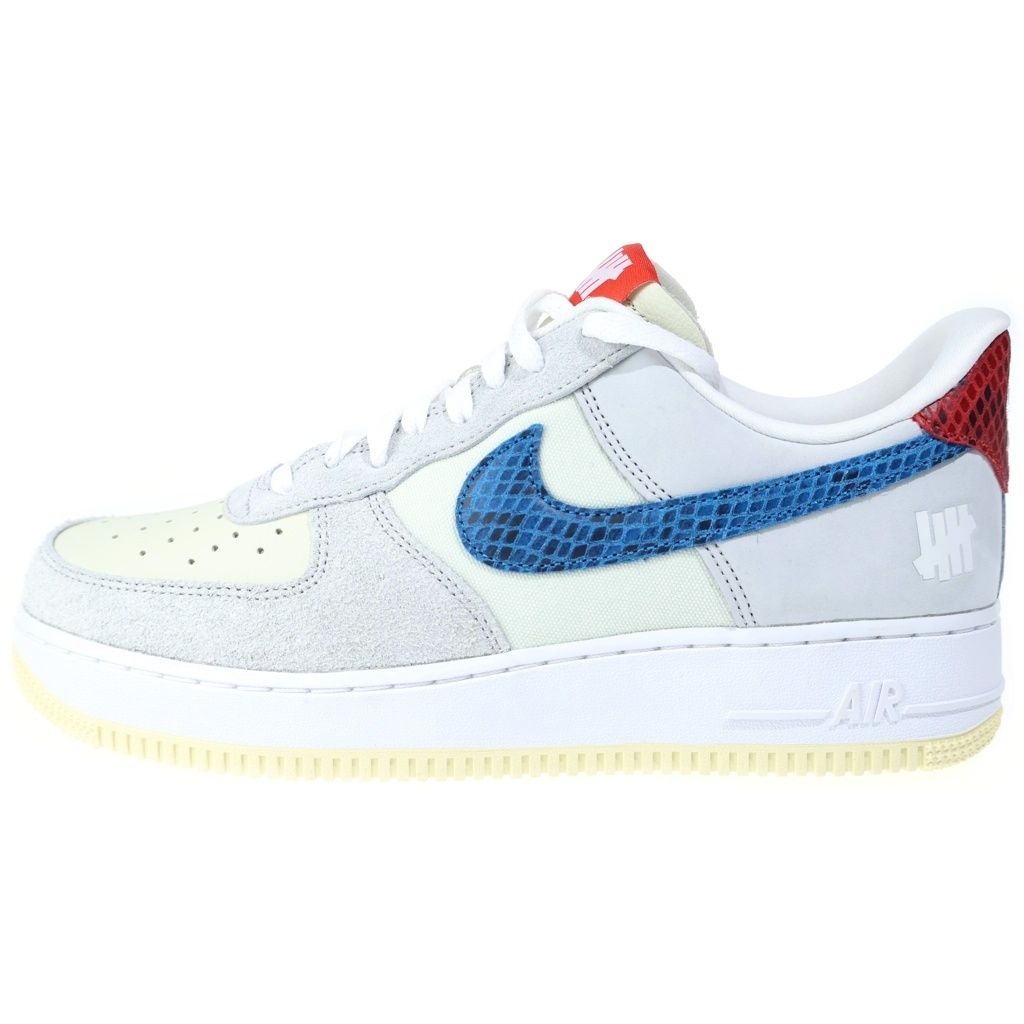NIKE (ナイキ) ×UNDEFEATED AIR FORCE 1 LOW アンディフィーテッド エアフォース1 ローカットスニーカー ホワイト US9.5/27.5cm DM8461-001