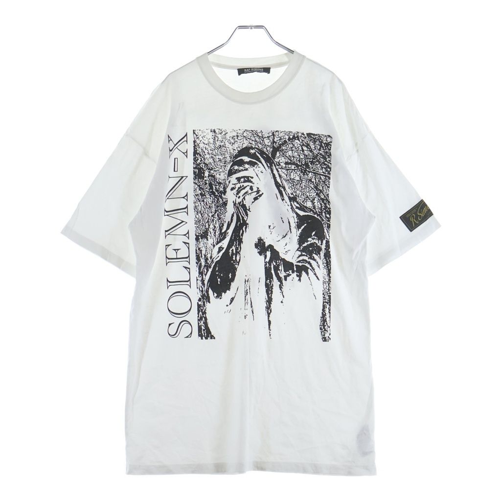 RAF SIMONS (ラフシモンズ) 22SS SOLEMN-X グラフィックプリント 半袖T