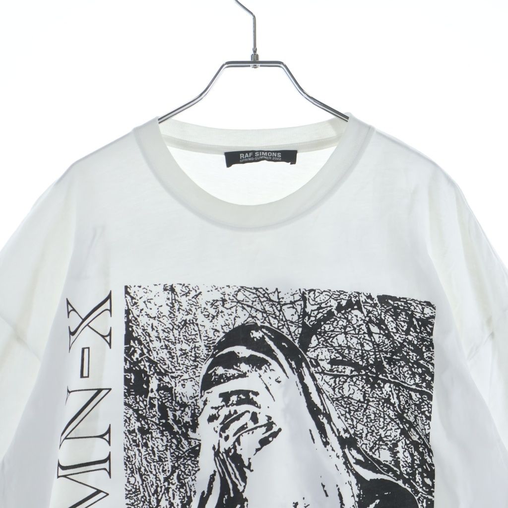 RAF SIMONS (ラフシモンズ) 22SS SOLEMN-X グラフィックプリント 半袖T