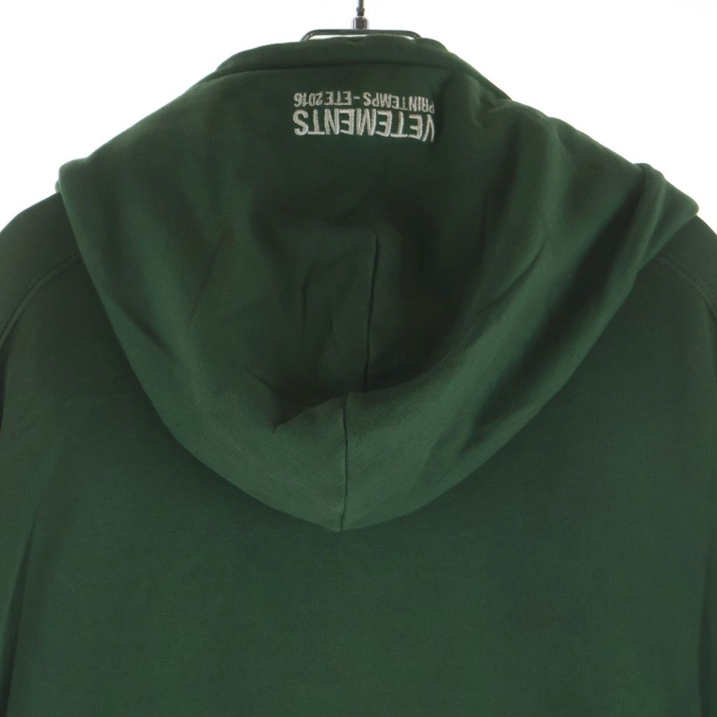 VETEMENTS (ヴェトモン) 16SS 袖ロゴプリント 変形 プルオーバーロング