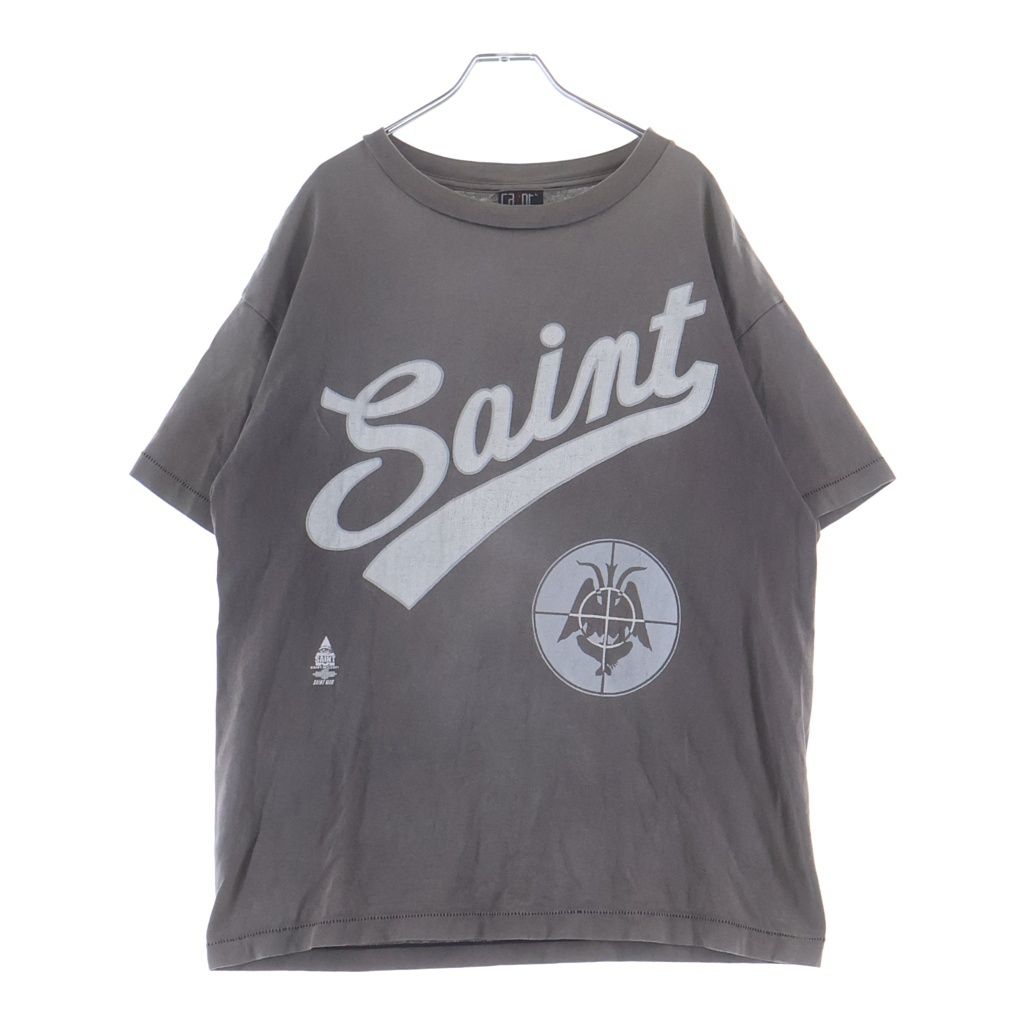 SAINT MICHAEL (セントマイケル) 21AW T-SHIRT FOCUS クルーネックロゴ