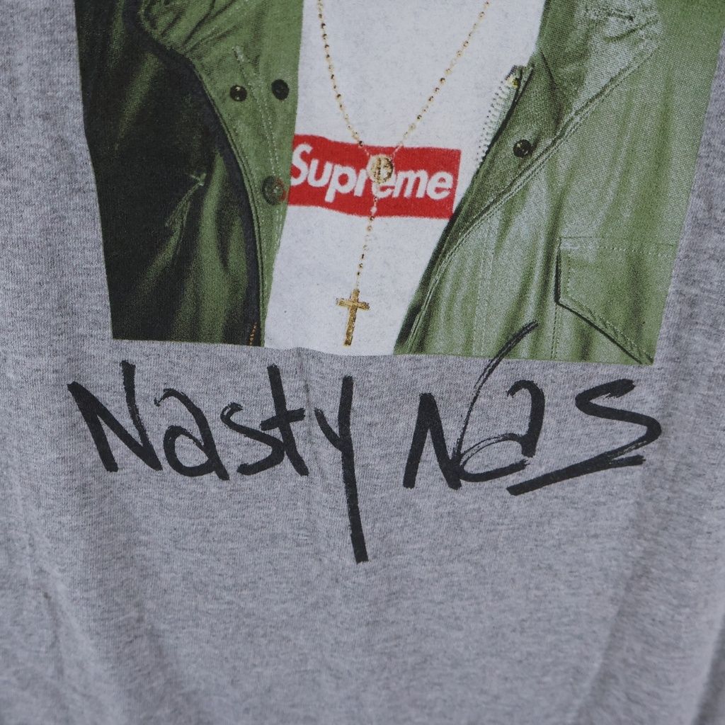 SUPREME (シュプリーム) 17AW Nas Tee ナスティナズ クルーネック半袖T 