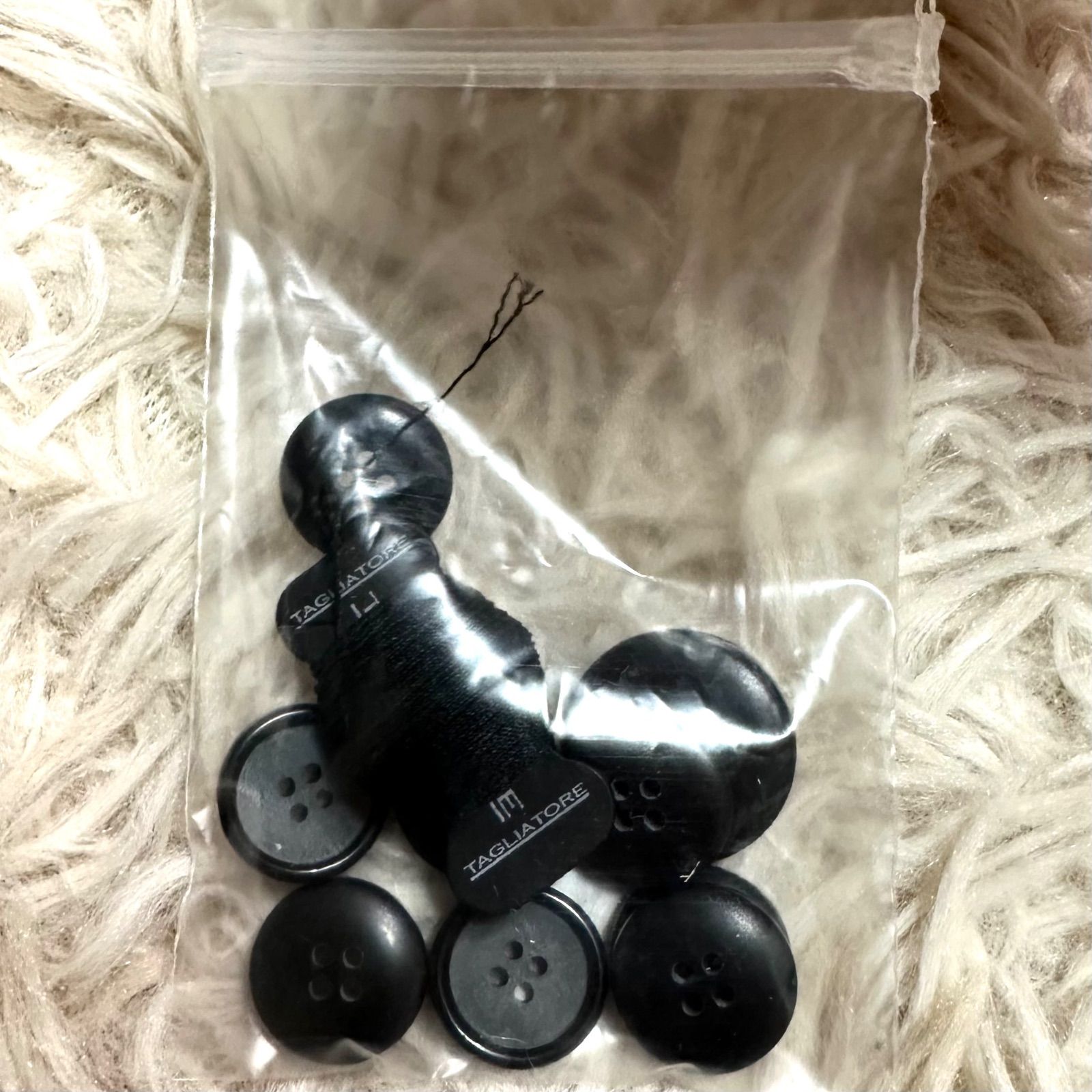 新品タグ付き】TAGLIATORE DAKAR セットアップ スーツ ブラック 黒 44 