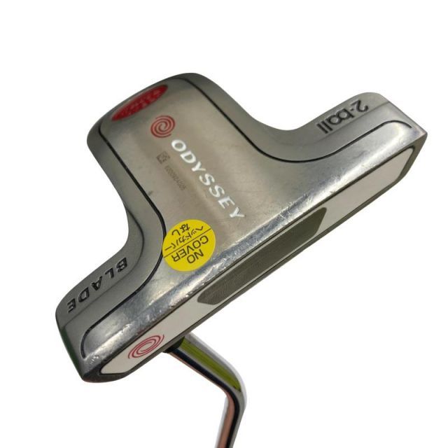 【中古】 オデッセイ WHITE STEEL 2・ball BLADE 35インチ パター PT スチール (フレックスその他) メンズ 男性用 右利き 右用 Dランク ゴルフクラブ