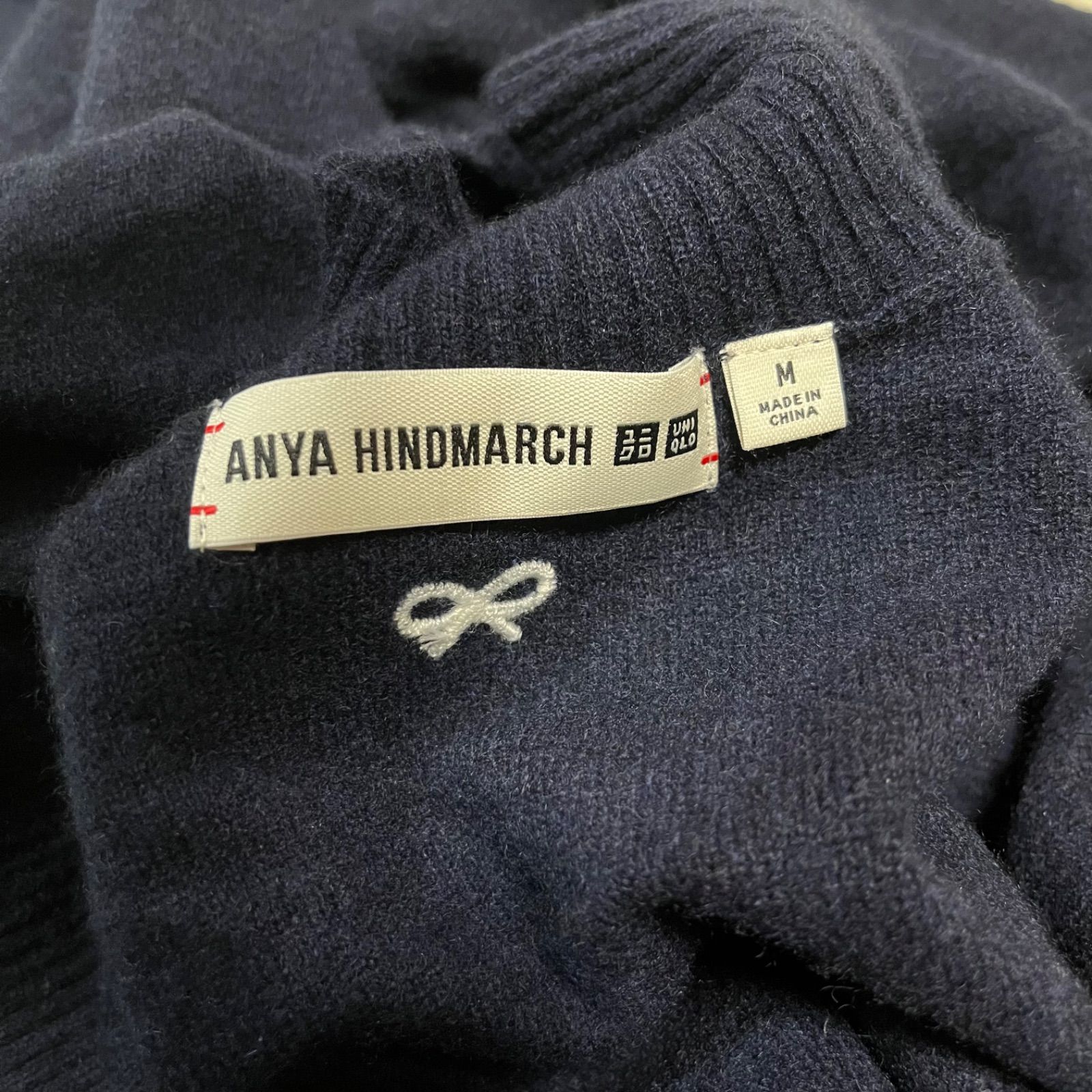 UNIQLO ANYA HINDMARCH ユニクロ アニヤハインドマーチ カシミヤ100 