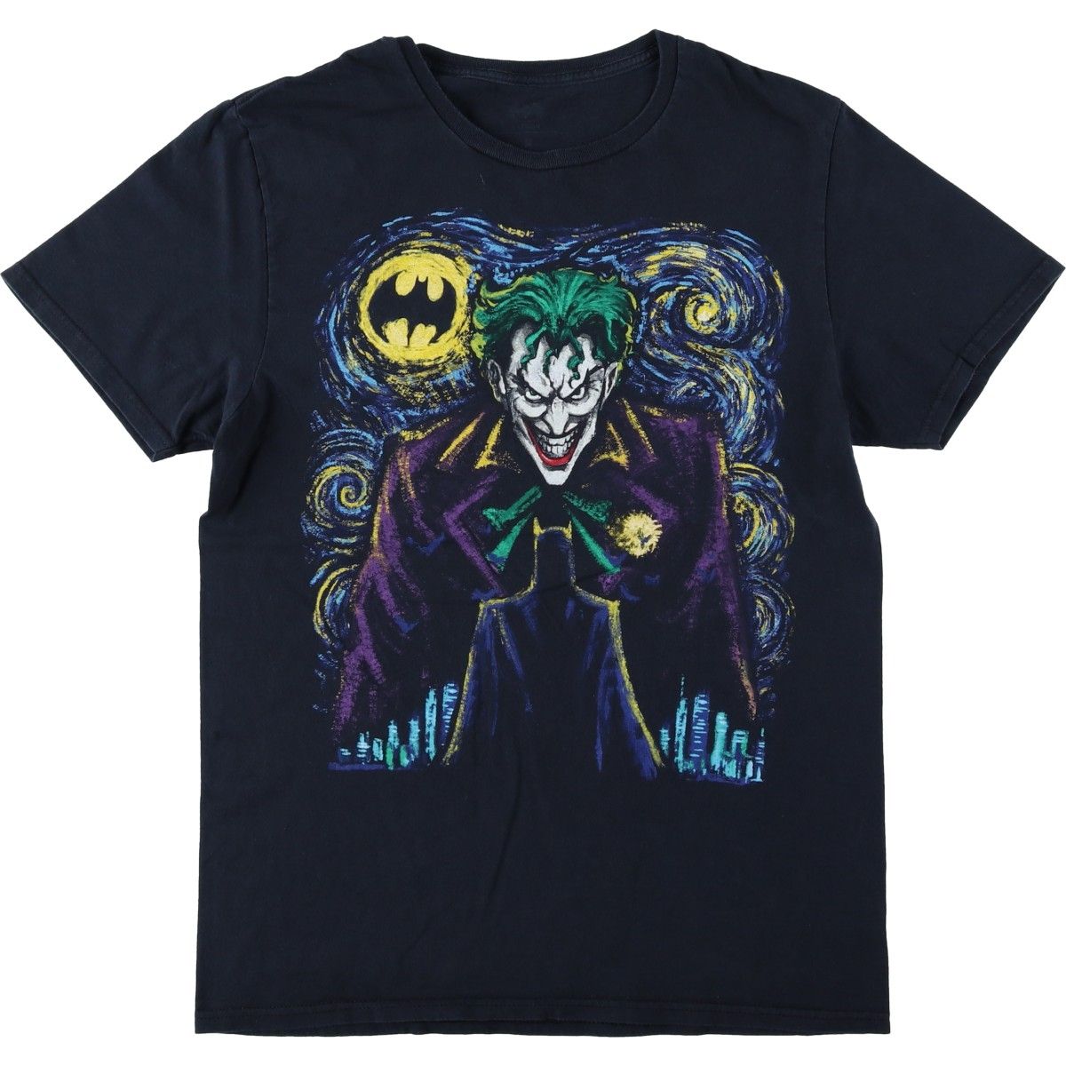 古着 BATMAN バットマン ジョーカー キャラクタープリントTシャツ メンズM相当/eaa640117