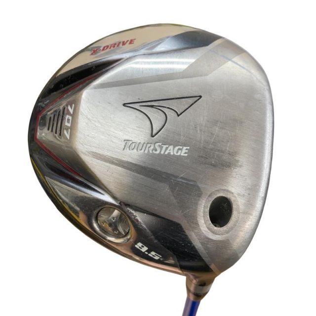 【中古】 ブリヂストン TOURSTAGE X-DRIVE 707 9.5° ドライバー DR Tour AD BB-6 (フレックスS) メンズ 男性用 右利き 右用 Cランク ゴルフクラブ