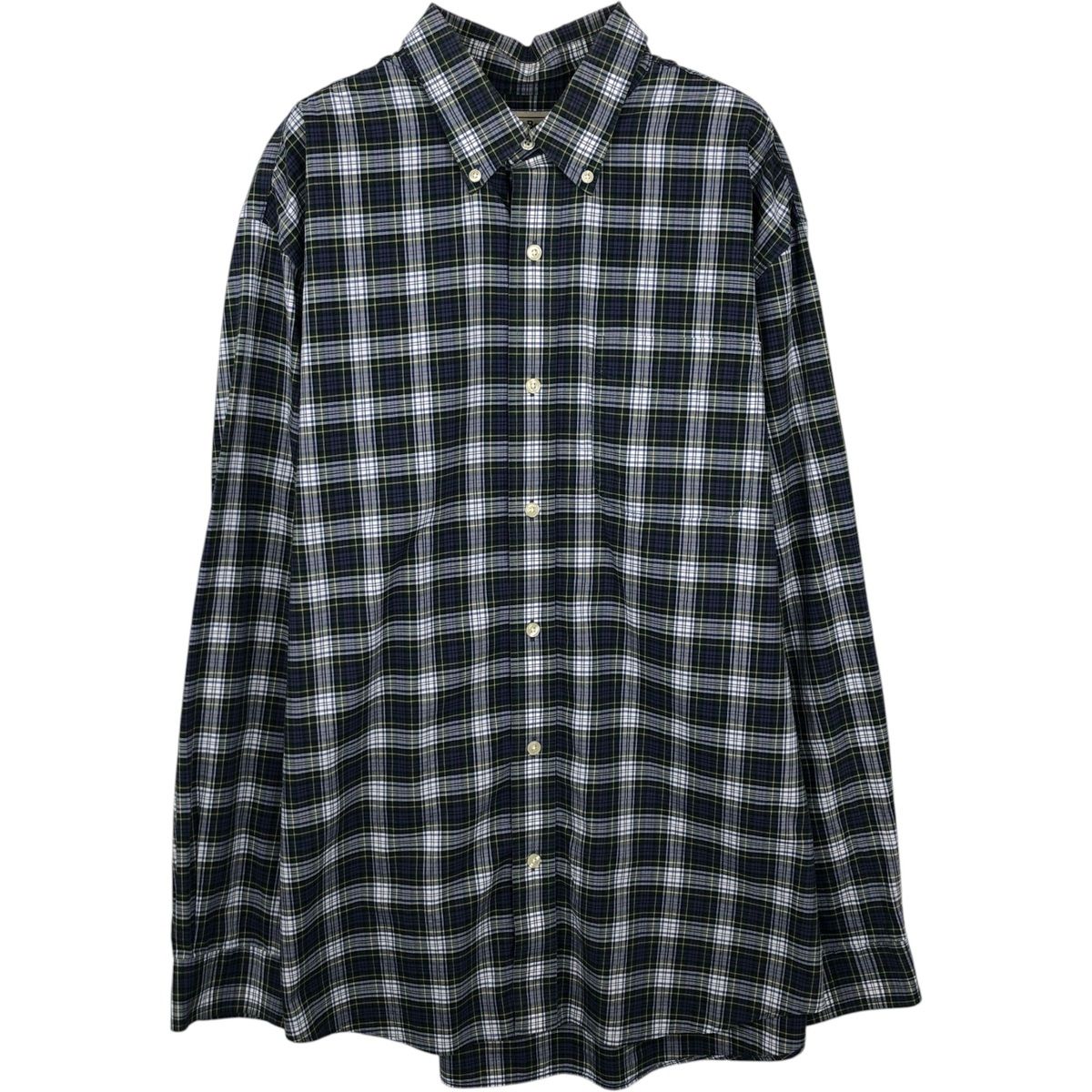 古着 エルエルビーン L.L.Bean TRADITIONAL FIT 長袖 コットンチェックシャツ メンズL相当/eaa643315