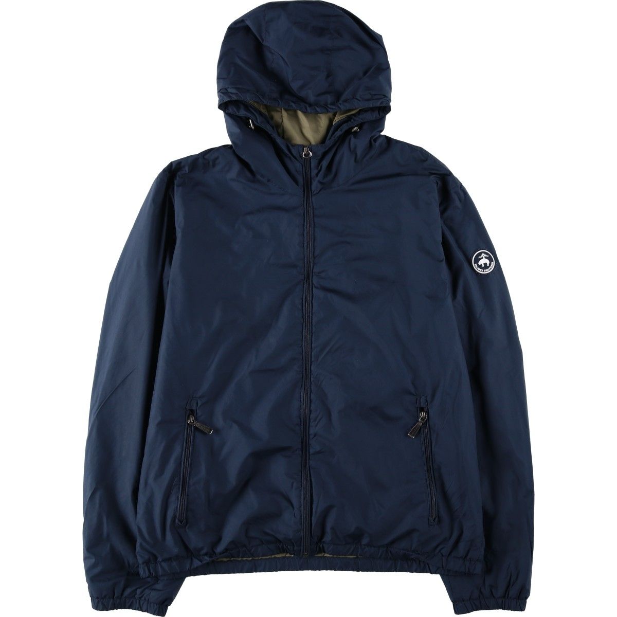 古着 ブルックスブラザーズ Brooks Brothers Thermore サーモア フード付き ウインドブレーカー メンズXL相当/eaa643709