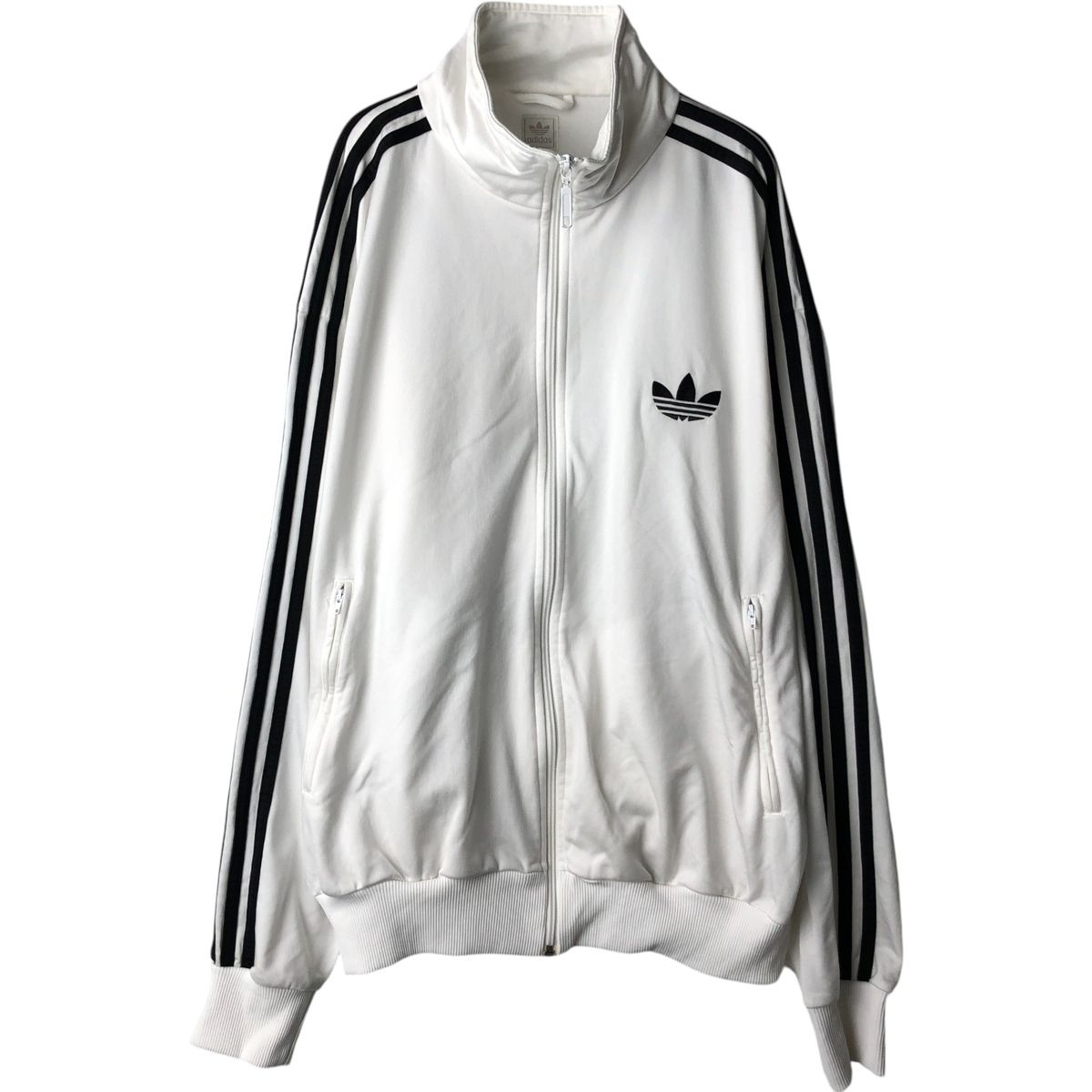 古着 アディダス adidas トレフォイルロゴ ジャージ トラックジャケット メンズXL相当/eaa643677