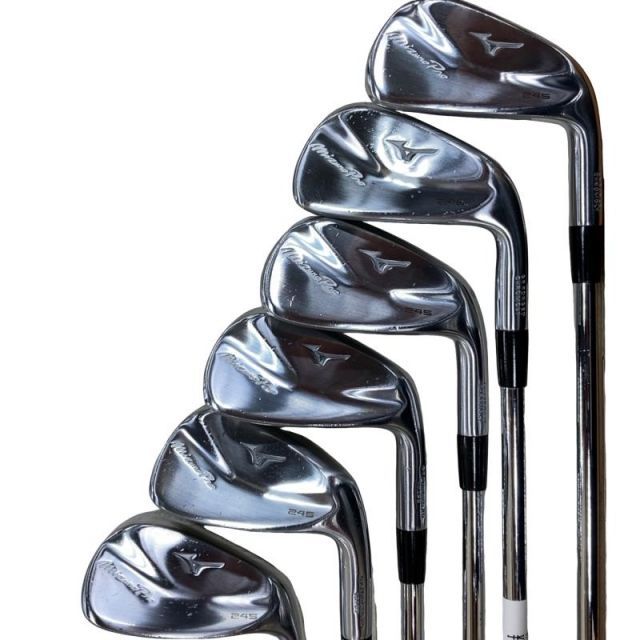 【中古】 ミズノ Mizuno Pro 245 6S アイアンセット IR NS PRO MODUS3 TOUR105 (フレックスS) メンズ 男性用 右利き 右用 Cランク ゴルフクラブ
