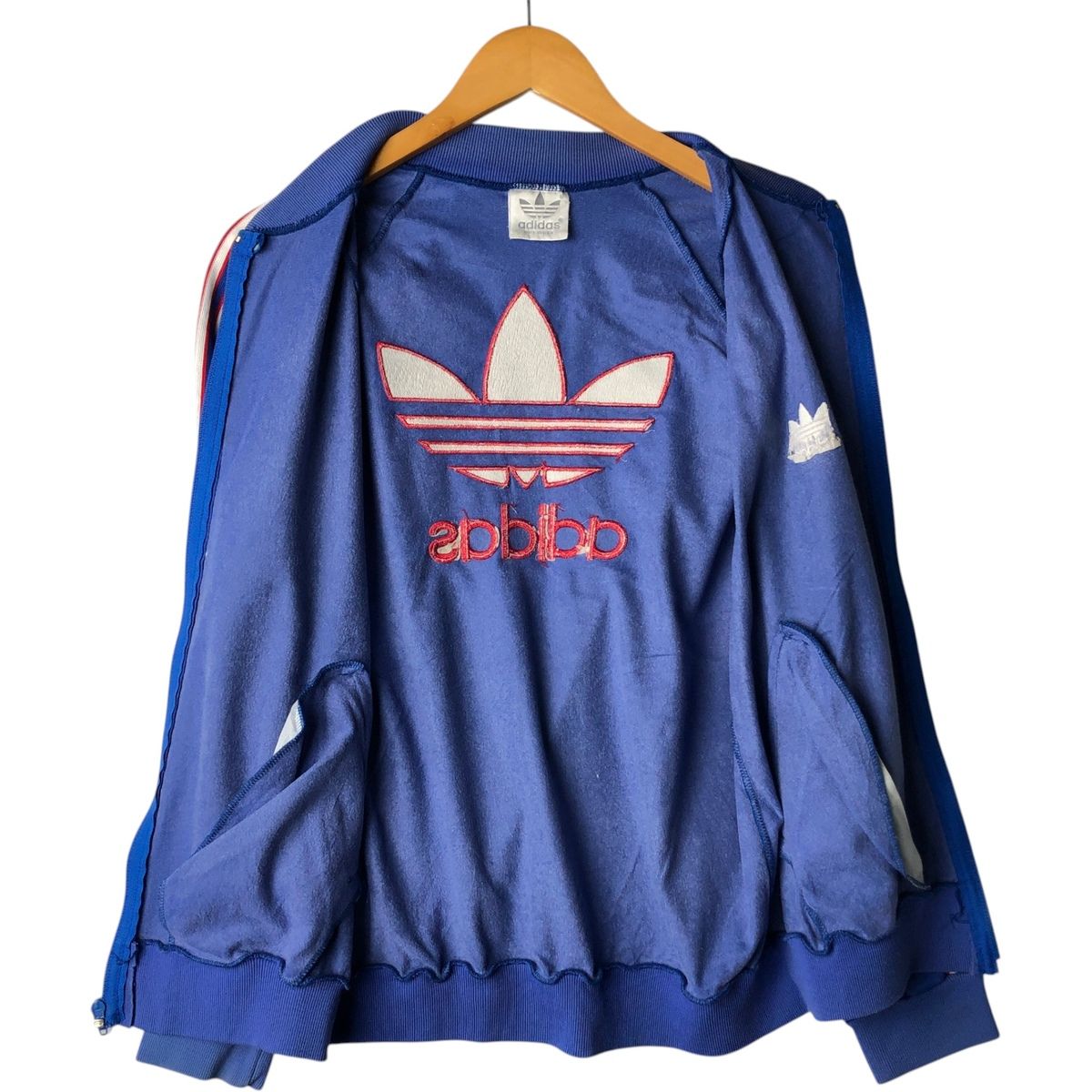 古着 80年代 アディダス adidas ATP トレフォイルロゴ ジャージ 