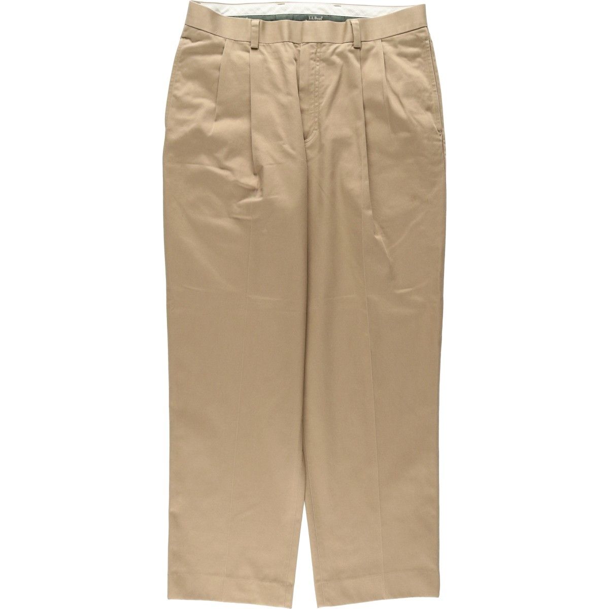 古着 90~00年代 エルエルビーン L.L.Bean NATURAL FIT ツータック チノパンツ メンズw34相当 ヴィンテージ/eaa642906