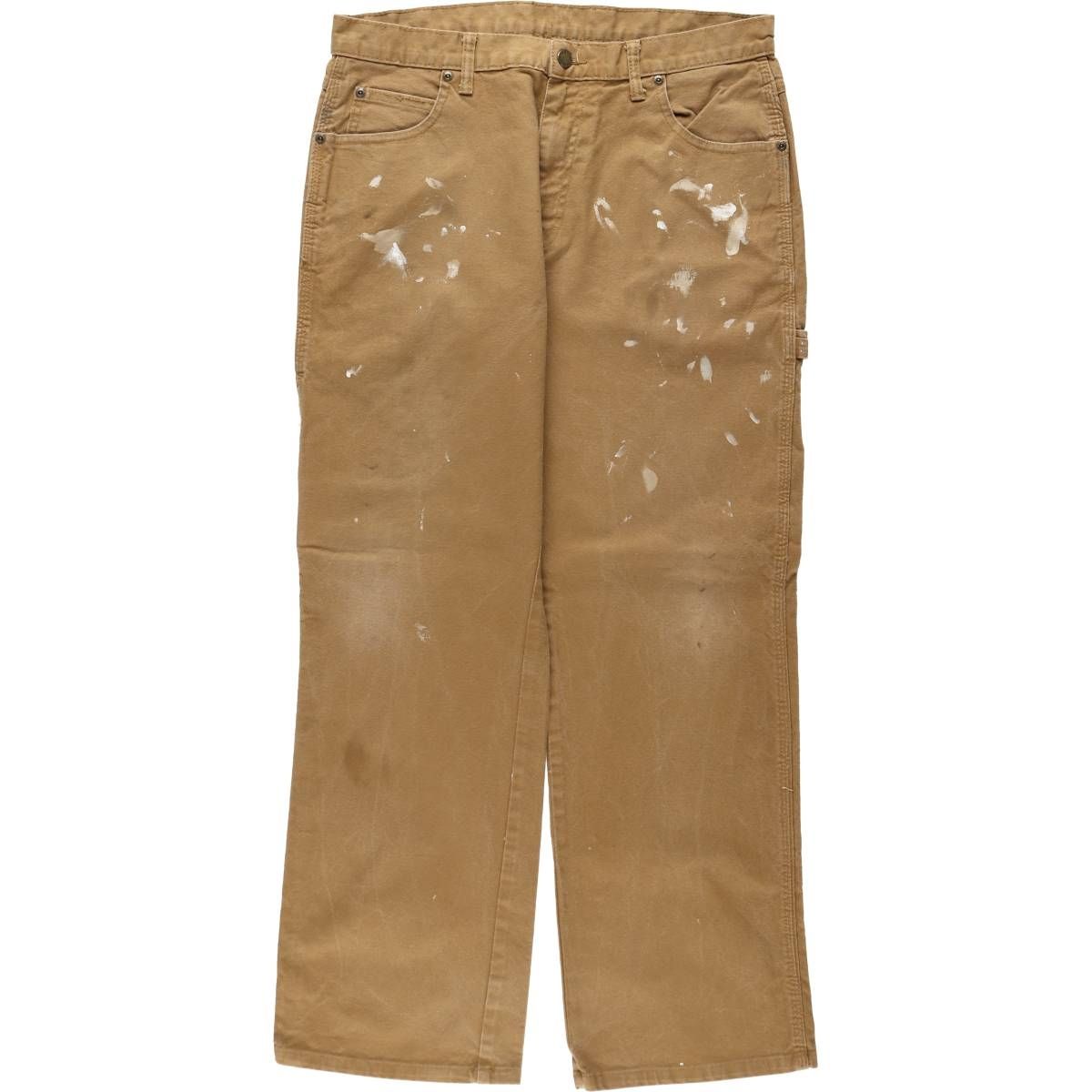 古着 ディッキーズ Dickies ペイント ダックペインターパンツ メンズw34相当/eaa639597