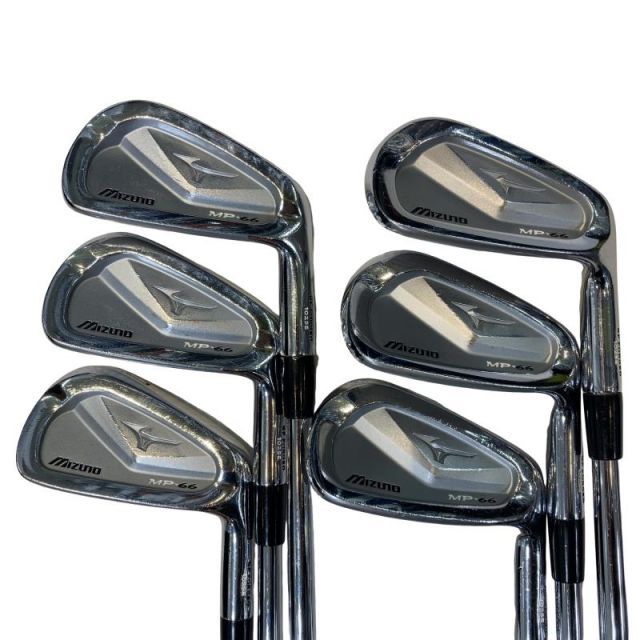 【中古】 ミズノ MP-66 6S アイアンセット IR Dynamic Gold (フレックスS) メンズ 男性用 右利き 右用 Dランク ゴルフクラブ