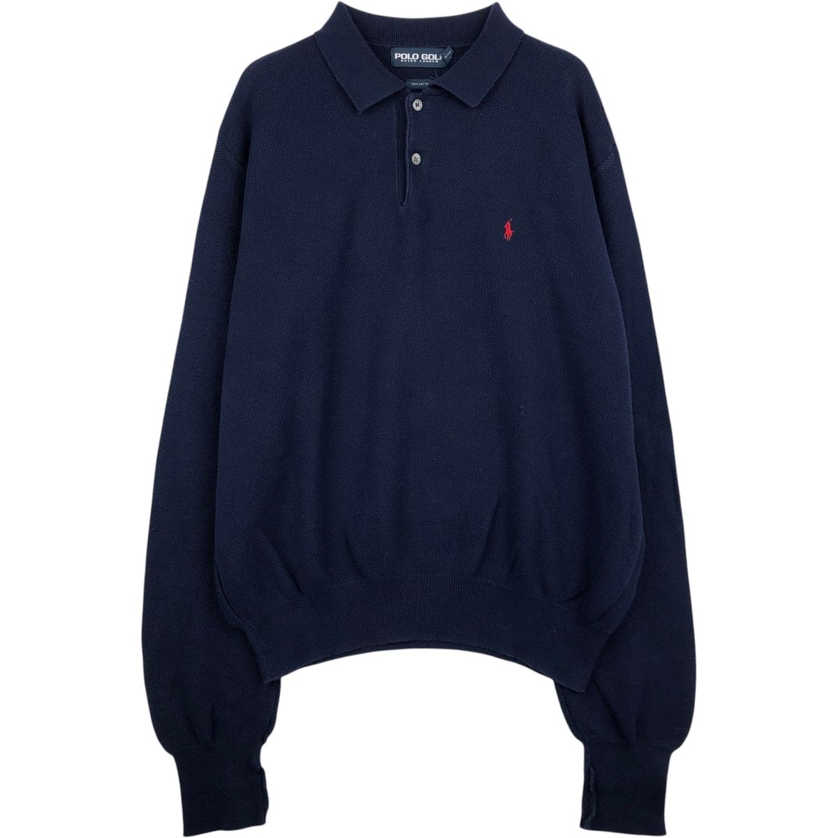 古着 ラルフローレン Ralph Lauren POLO GOLF ポロゴルフ ポロニットセーター メンズXXL相当/eaa643249