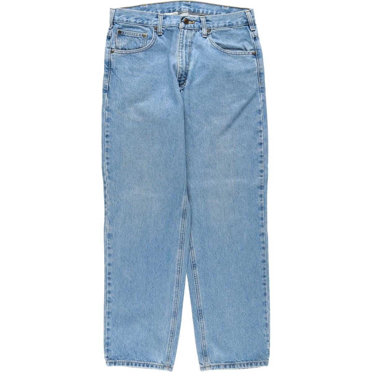 古着 カーハート Carhartt テーパードデニムパンツ メンズw32相当/eaa640518