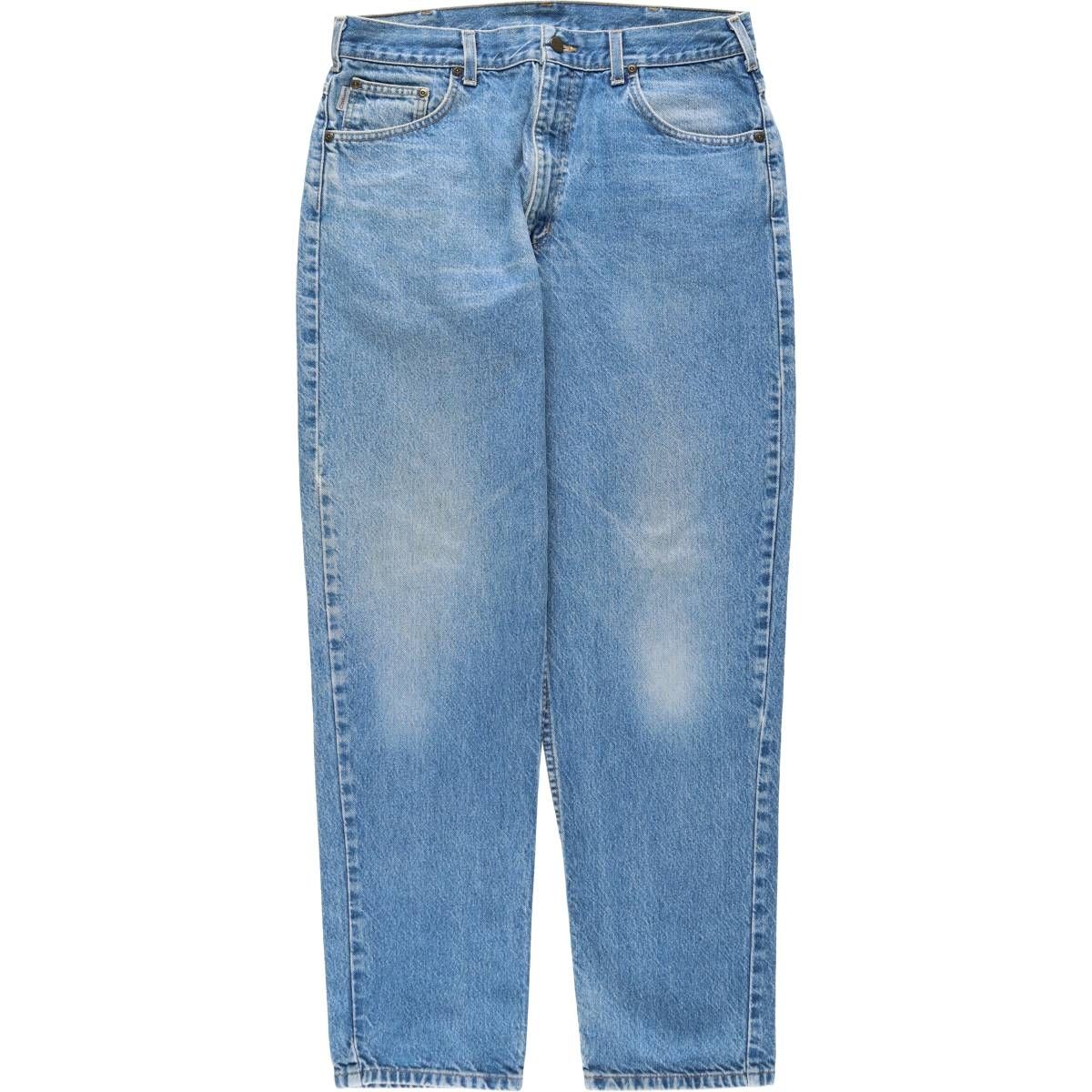 古着 カーハート Carhartt テーパードデニムパンツ メンズw34相当/eaa640497