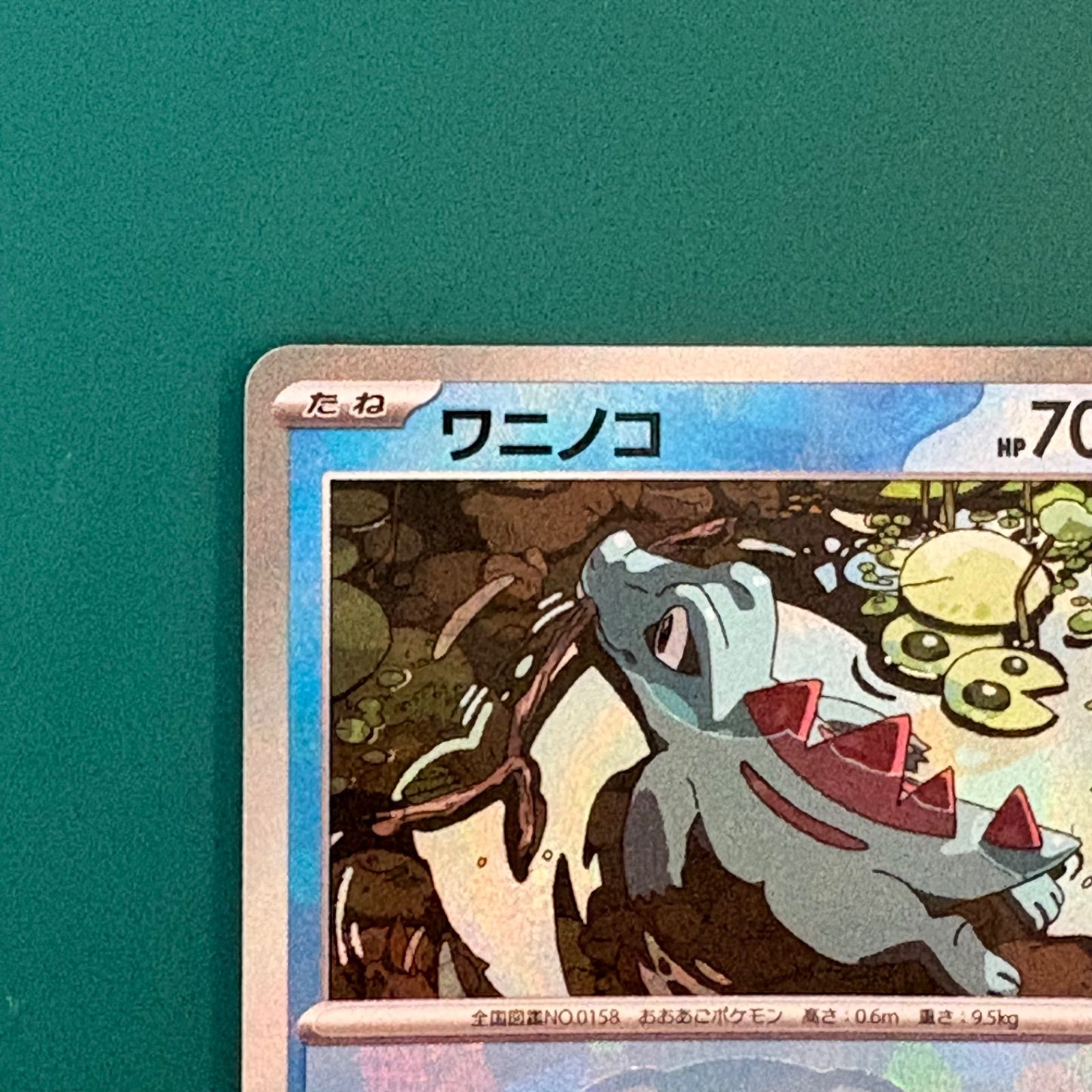 ポケモンカード ワニノコ :マスターボールミラー (SV8a 032/187） ハイ 