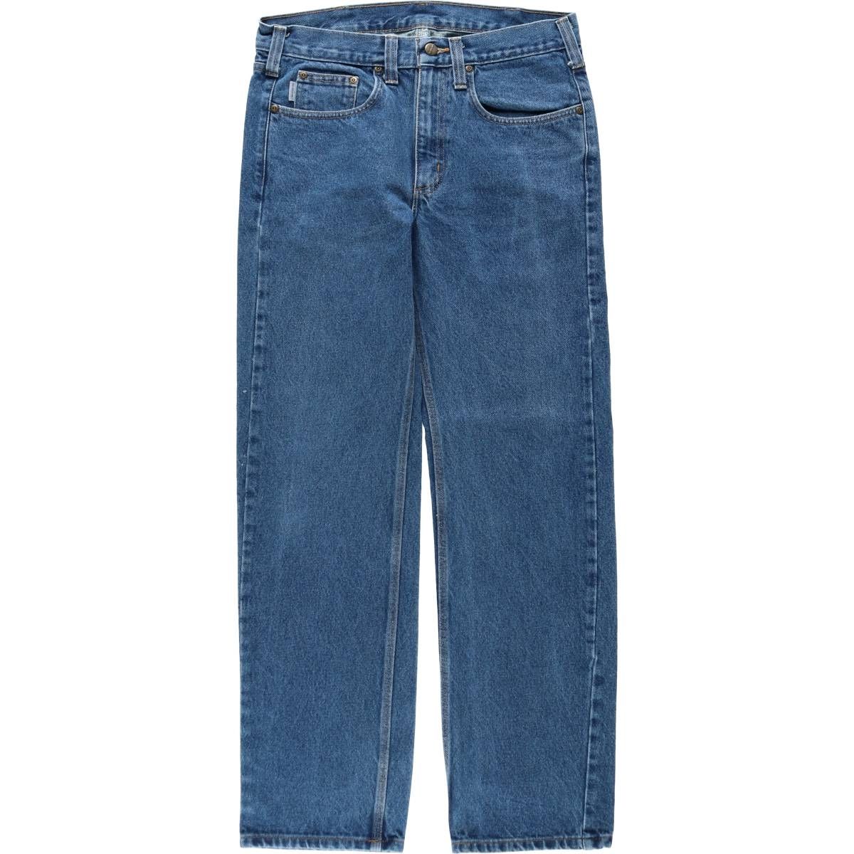 古着 カーハート Carhartt テーパードデニムパンツ メンズw34相当/eaa640529