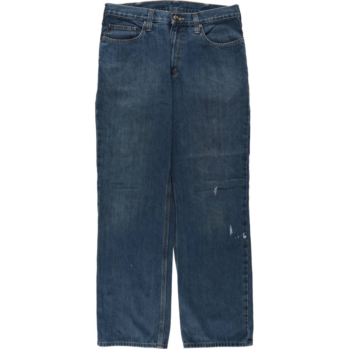 古着 カーハート Carhartt テーパードデニムパンツ メンズw34相当/eaa640503