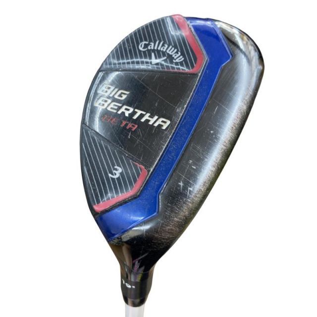 【中古】 キャロウェイ BIG BERTHA(2014) BETA U3 ユーティリティ UT AIR Speeder for BIG BERTHA(ユーティリティ) (フレックスSR) メンズ 男性用 右利き 右用 Cランク ゴルフクラブ