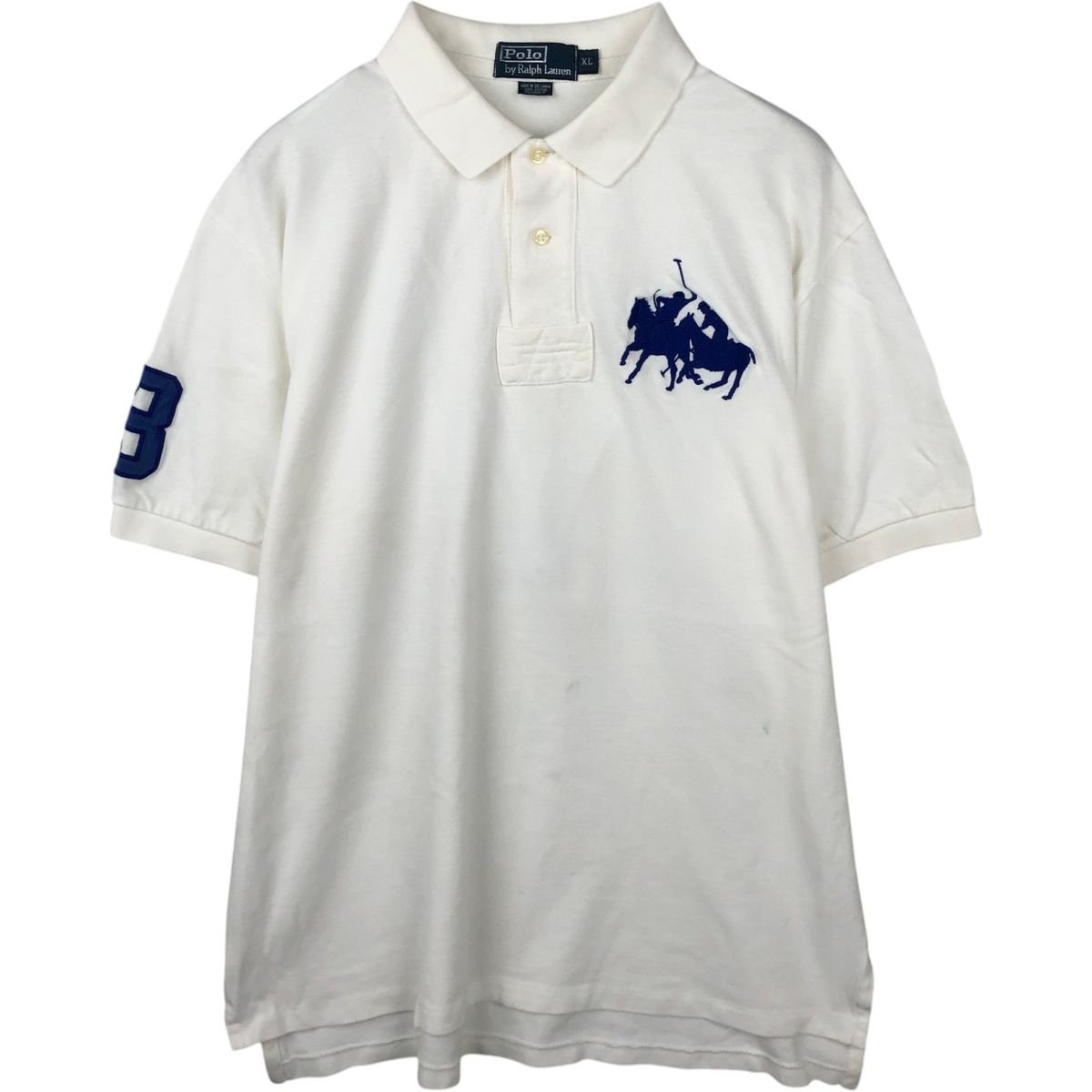 古着 ラルフローレン Ralph Lauren POLO by Ralph Lauren ダブルポニー 半袖 ポロシャツ メンズXL相当/eaa644236