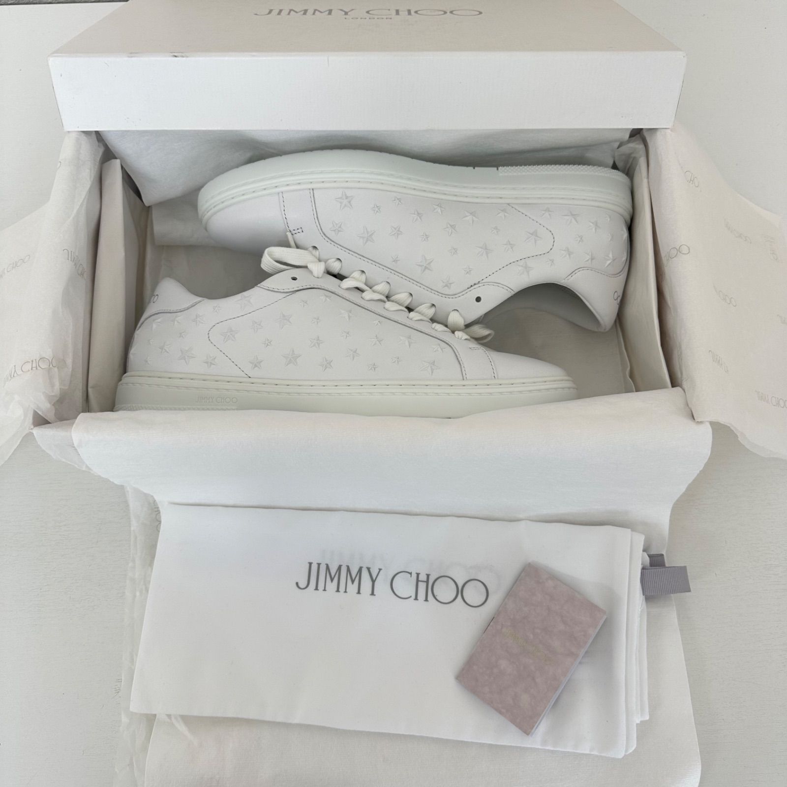 Jimmy Choo KAI ジミーチュウ レザー スニーカー レディース シューズ 41