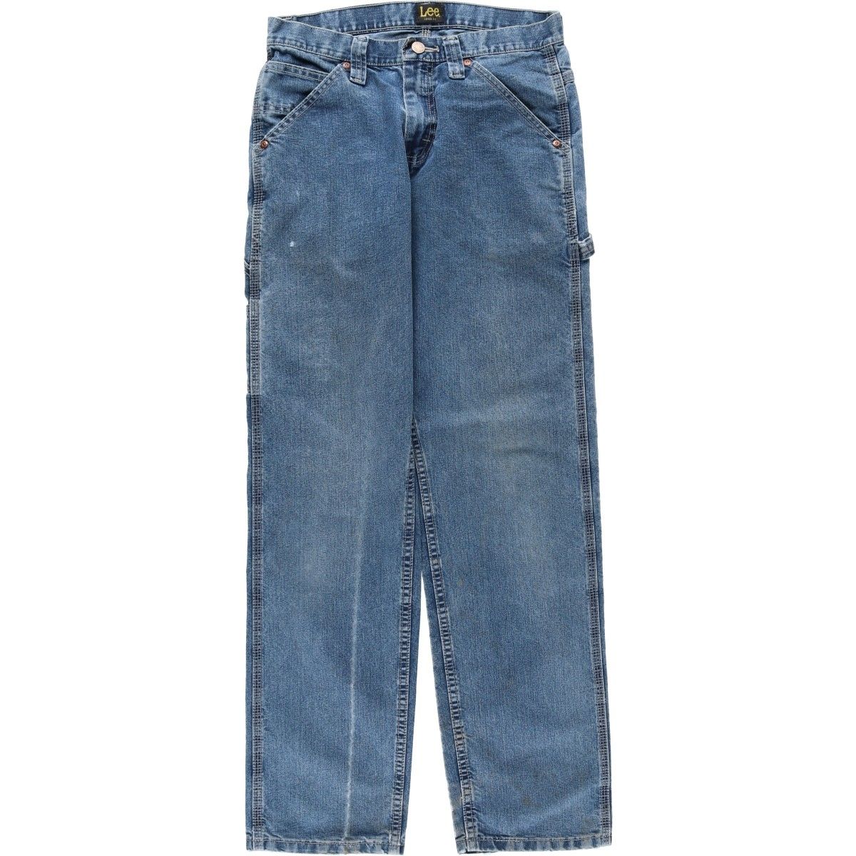 古着 リー Lee LOOSE FIT デニム ペインターパンツ レディースL(w29)相当/eaa641765